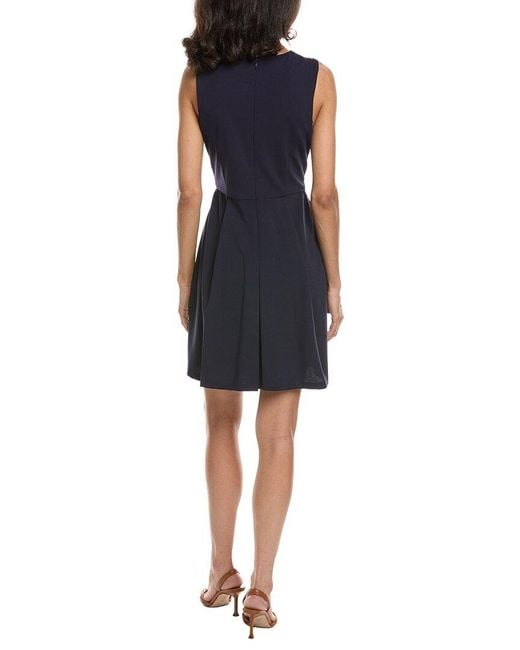 Tahari Blue Mini Dress