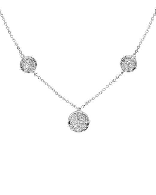 Diana M Metallic Fine Jewelry 0.40 Ct. Tw. Diamond Necklace
