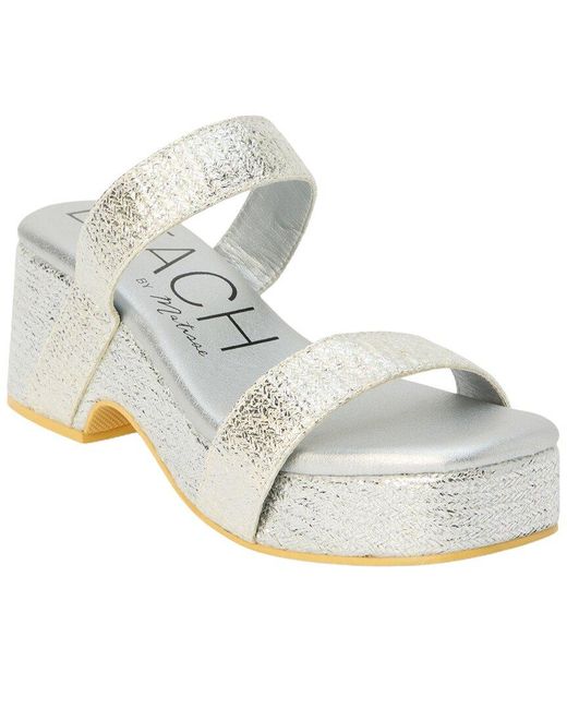 Matisse Metallic Sable Sandal