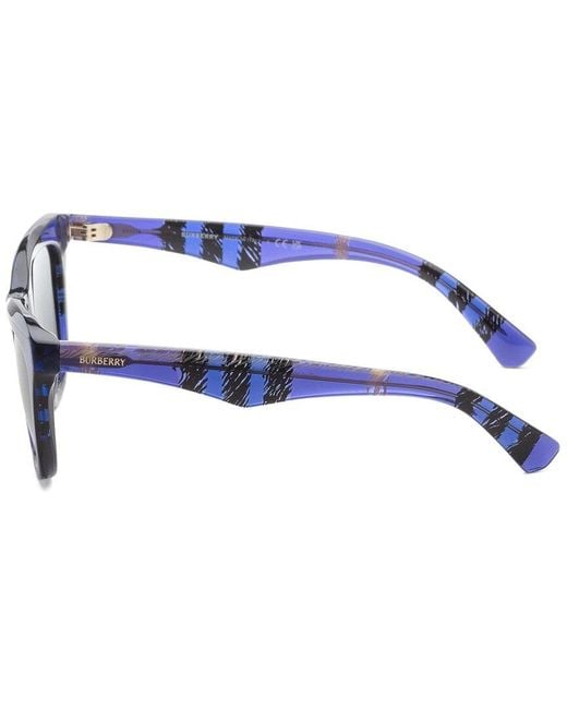 Burberry Blue 53Mm Sunglasses