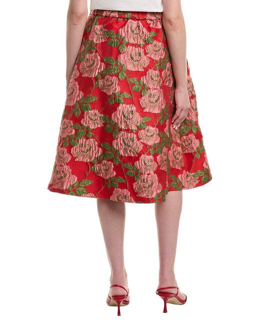 FLORA BEA NYC Red Tulip Skirt