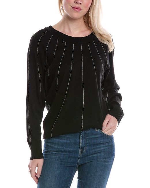 Joseph A Black Dolman Sweater