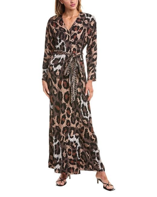 Diane von Furstenberg Babette Reversible Wrap Dress in Brown | Lyst UK Diane von Furstenberg Babette Reversible Wrap Dress in Brown | Lyst UK