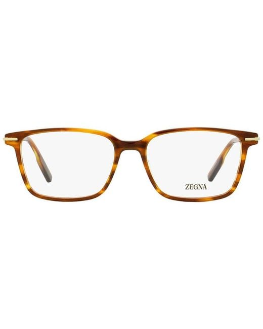 Zegna Metallic Ez5246 54Mm Optical Frames for men