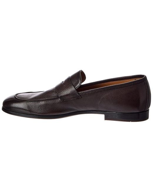 Antonio Maurizi Brown Leather Loafer for men