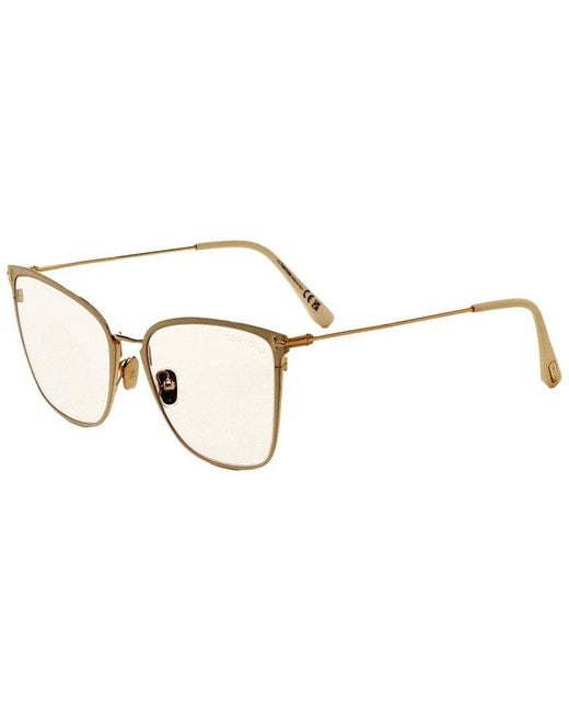 Tom Ford Metallic Fashion 56Mm Optical Frames