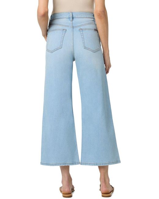 Joe's Jeans Blue Wide Leg Crop Jean