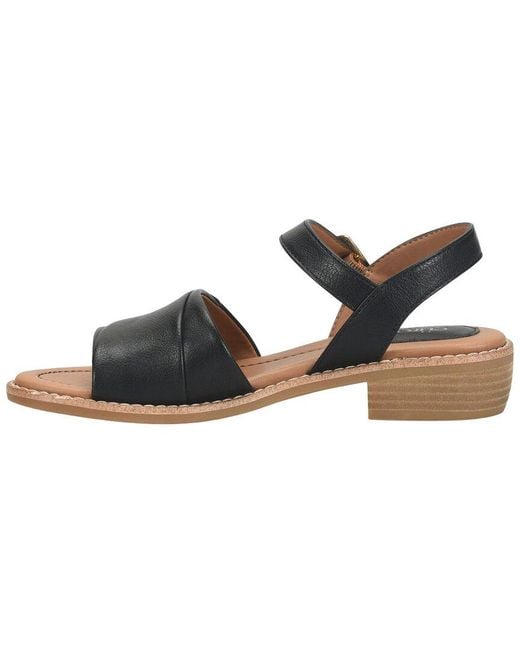 EuroSoft Black Nani Sandal