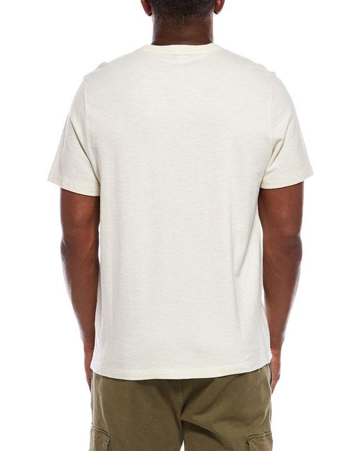 Madewell White Heavyweight Slub T-Shirt for men