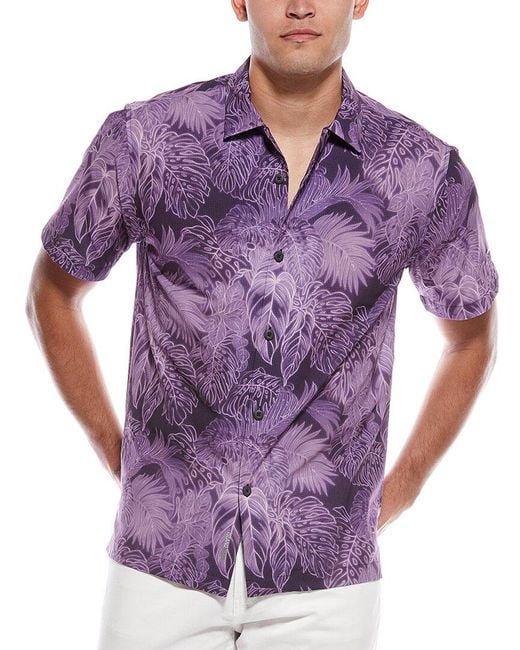 Tommy Bahama Purple Luminescent Shirt for men