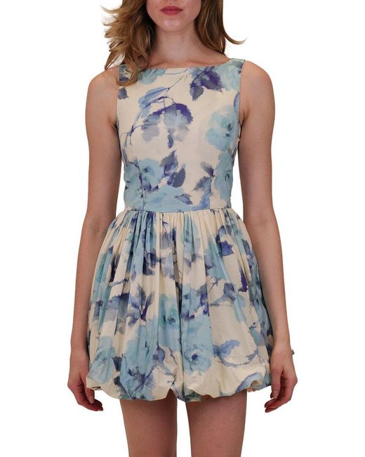 Azeeza Blue Ananya Mini Dress