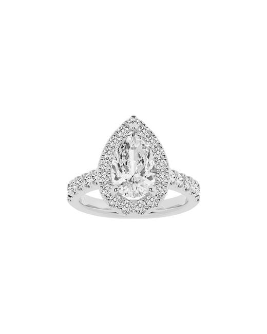 Lab Grown Diamonds White 14K 3.00 Ct. Tw. Lab-Grown Diamond Ring