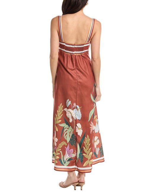 JLuxe Red Sleeveless Maxi Dress
