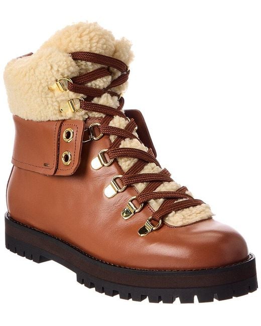 Odissi Brown Leather Boot