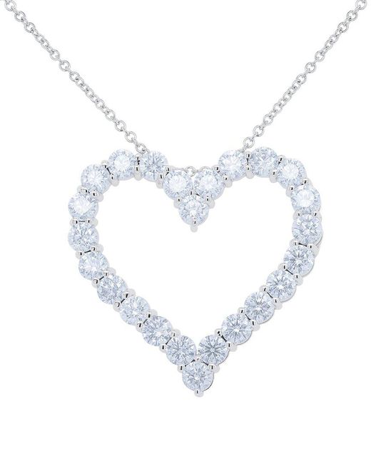Diana M Blue Fine Jewelry 18k 5.85 Ct. Tw. Diamond Necklace