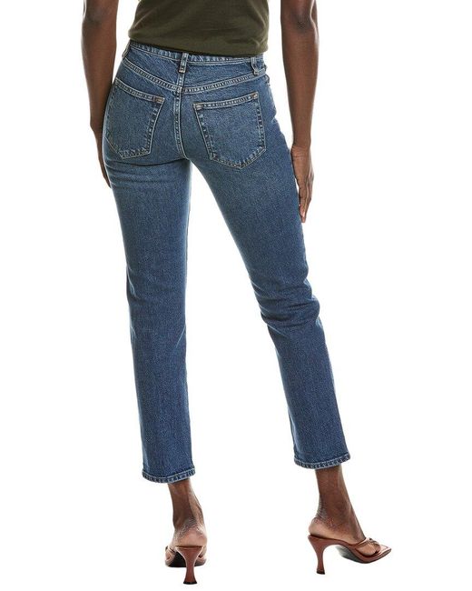 FRAME Blue The Borrowed Nebula Slim Jean