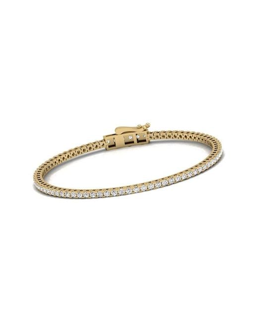 Diana M White Diana M. Fine Jewelry 14K 2.00 Ct. Tw. Lab Grown Diamond Tennis Bracelet