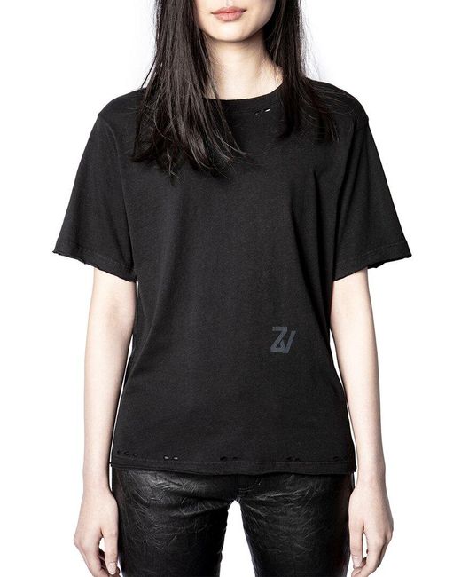 Zadig & Voltaire Black Bowi T-shirt