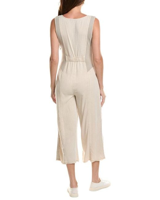 XCVI Natural Linette Jumpsuit