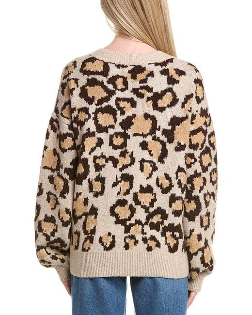 Lea & Viola Natural Oversized Sweater