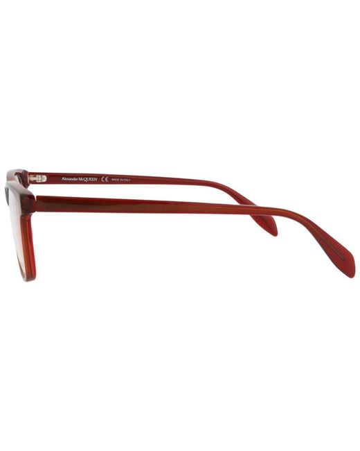 McQueen Brown Am0248O 53Mm Optical Frames for men