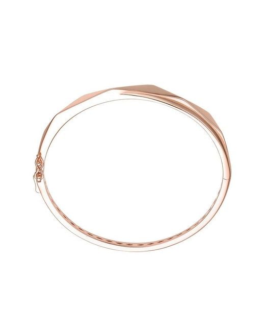 Rachel Glauber White 14K Rose Vermeil Bracelet