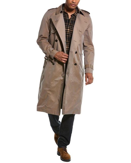 Ted Baker Natural Rothley Classic Trench Coat for men