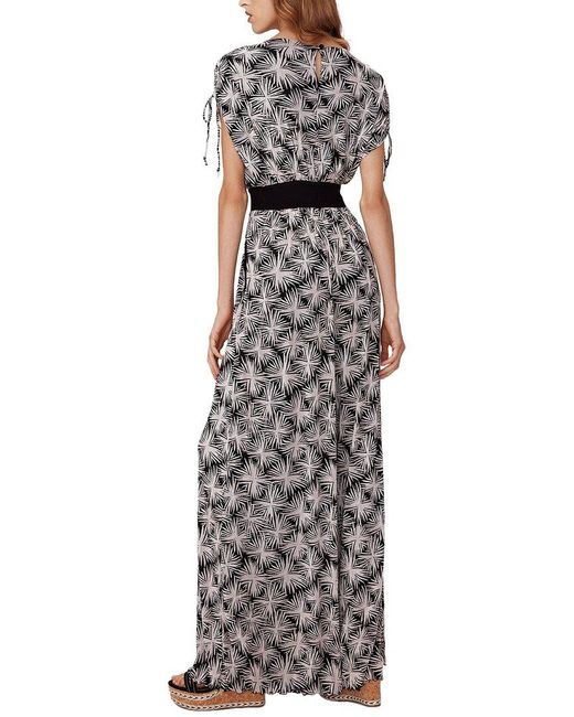Diane von Furstenberg Gray Andra Jumpsuit