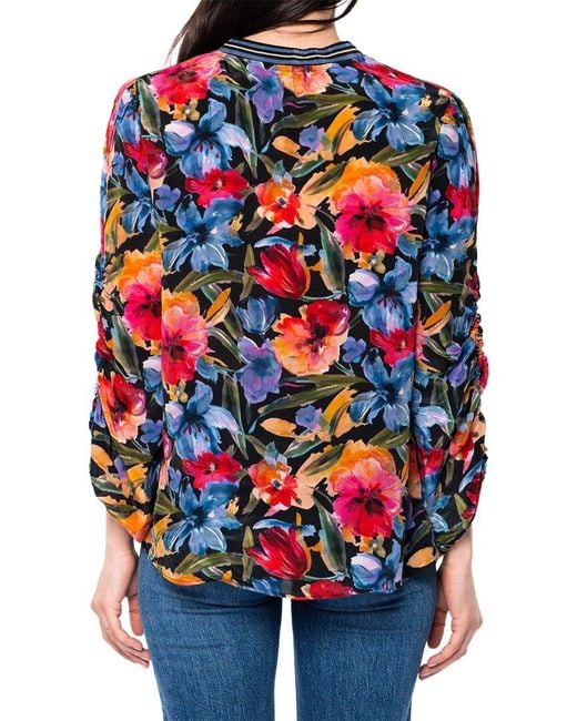 Tolani Blue Ellery Top