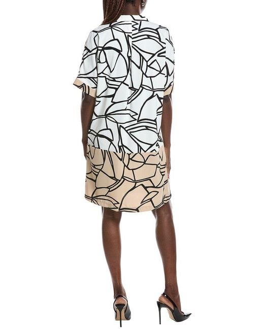 Joseph Ribkoff Natural Midi Dress