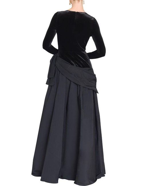 Marchesa Blue Notte Gown