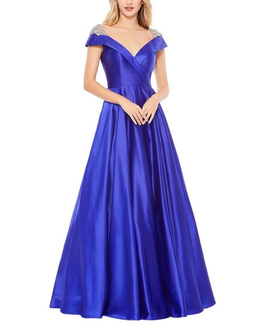 Mac Duggal Blue Gown
