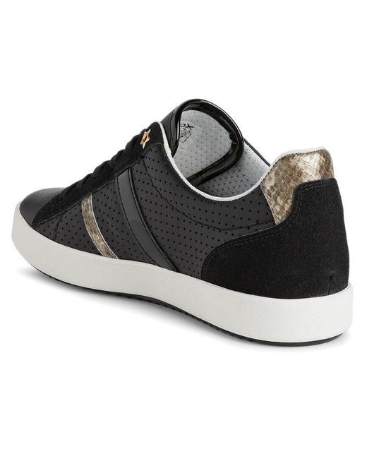 Geox Blomiee Sneaker in Black | Lyst Canada