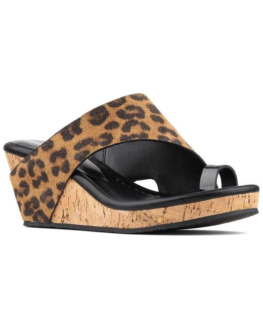 Donald J Pliner Brown Gyer Leather Sandal