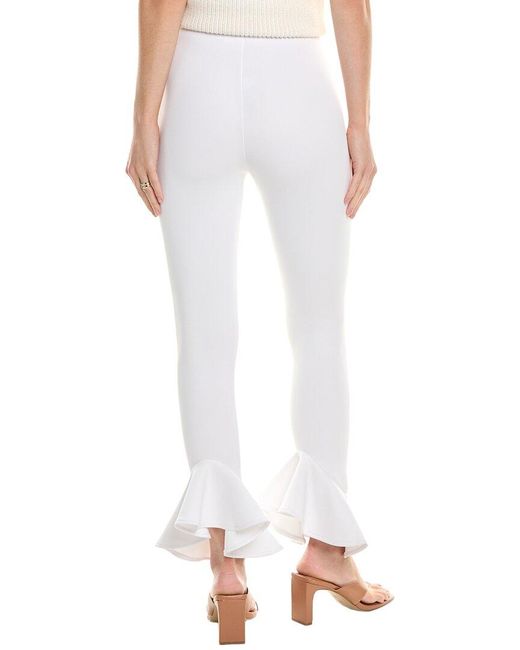 Walker & Wade White Frill Pant