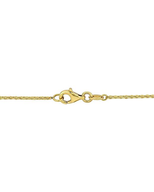 Diamond Select Cuts Metallic 14K 1.25 Ct. Tw. Diamond Lariat Necklace