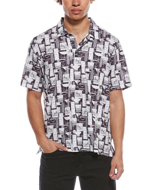 Tommy Bahama Blue Bahama Coast Tropical Tonic Islandzone Polo Shirt for men