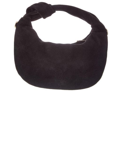 Italian Leather Black Isabelle Leather Top Handle Bag