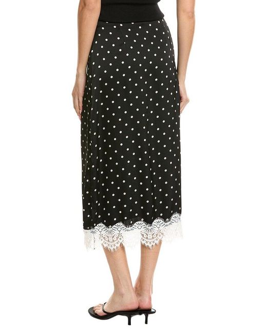 7021 Black Midi Skirt