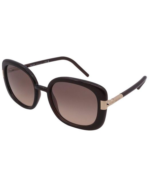 Prada Brown Pr04ws 53mm Sunglasses