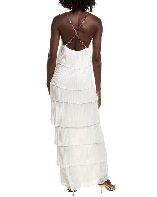 Alexis White Yira Long Dress