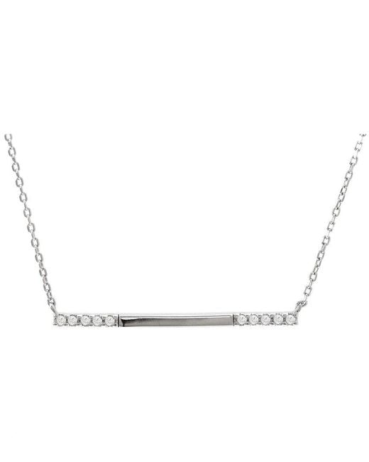 Diamond Select Cuts White 0.06 Ct. Tw. Diamond Necklace