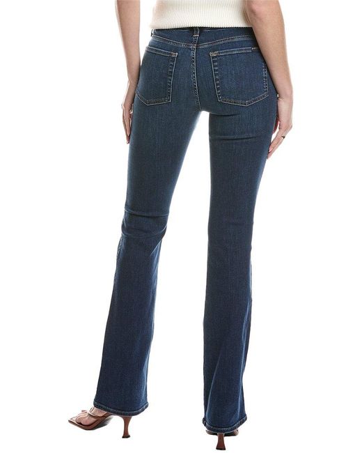 7 For All Mankind Blue Kimmie High Wave Bootcut Jean