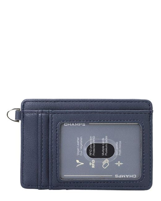 CHAMPS Blue Iconic Card Holder