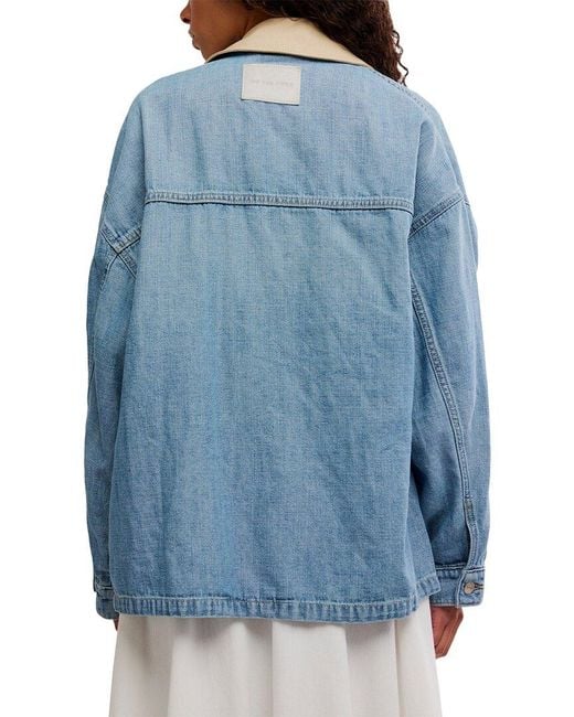Free People Blue Lemon Denim Jacket