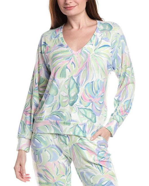 Pj Salvage Blue Cool Breeze Top