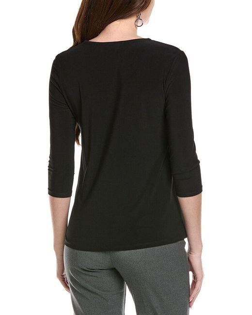 Joseph Ribkoff Black Solid Top