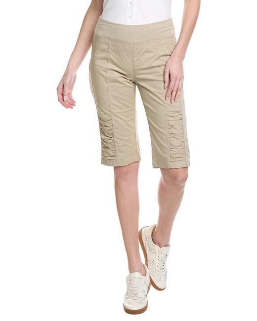 XCVI Natural Tatem Bermuda Short