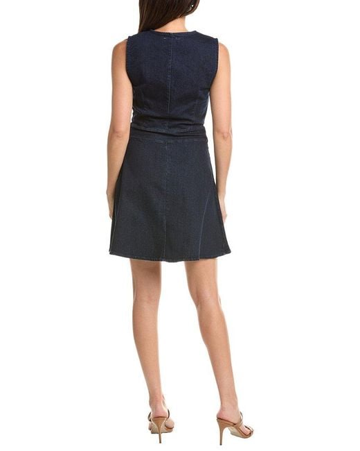 CELESTINE SEI Blue Mini Dress