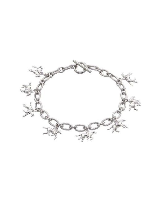 jean claude Metallic Toggle Bracelet